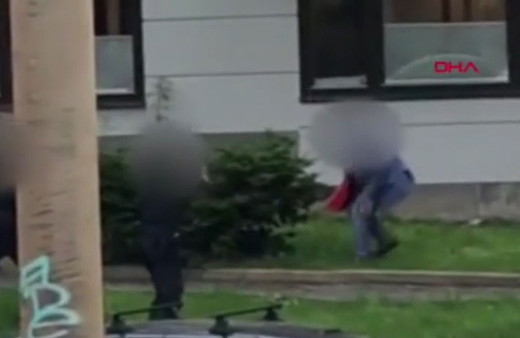 Polis şüpheliyi bacağından böyle vurdu