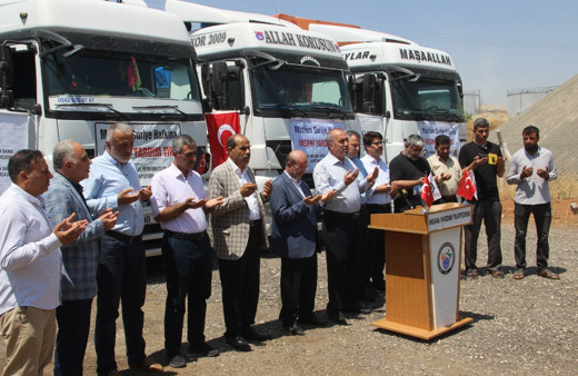 Şanlıurfalı STK'lardansınır ötesine 7 tır yardım daha