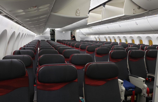 THY'nin ilk 'rüya uçağı'nın kabin içi görüntüleri göz kamaştırdı