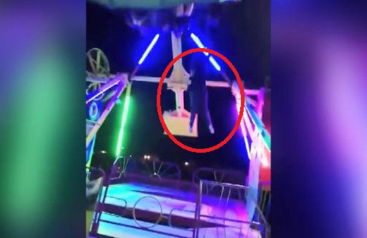 Lunaparkta emniyet kemeri kopan kadın ölümden döndü