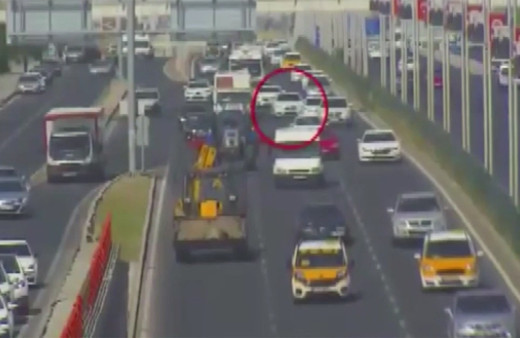 Diyarbakır'da trafikte makas atan sürücüye ceza