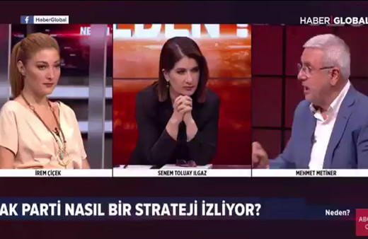 Mehmet Metiner canlı yayında İmamoğlu'na laf söylerken yanlış tweet okudu