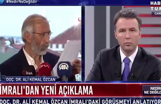 Ali Kemal Özcan Öcalan için 'yerli ve milli şahsiyet' dedi, yayından alındı