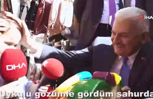 Binali Yıldırım'a rap şarkılı destek