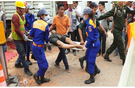 7 katlı inşaat çöktü! 7 ölü 21 işçi yaralı