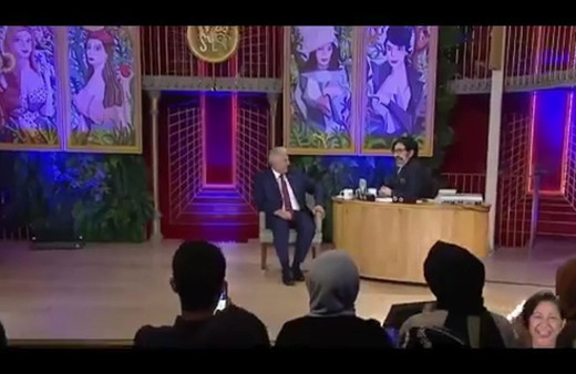 Okan Bayülgen'le Binali Yıldırım arasında güldüren diyalog