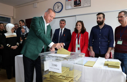 Cumhurbaşkanı Erdoğan oyunu kullandı mesajını verdi