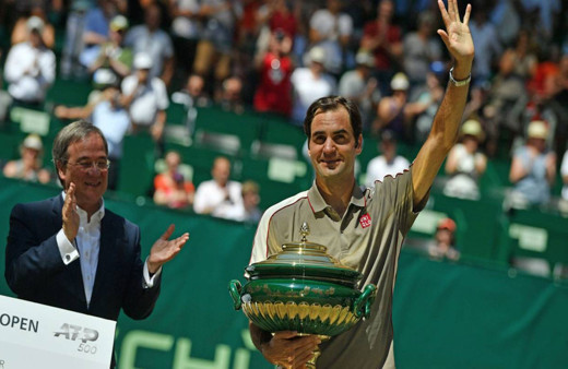 Halle Açık Tenis Turnuvası'nda şampiyon Federer