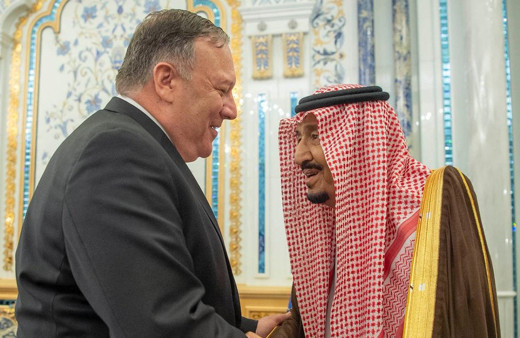 ABD Dışişleri Bakanı Pompeo, Kral Selman ile görüştü