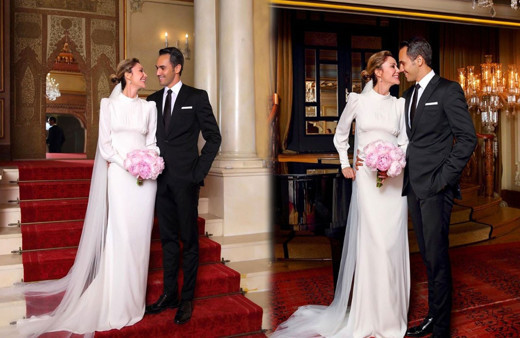 Demet Şener ve Cenk Küpeli aniden evlendi! Ailesi düğüne katılmadı!