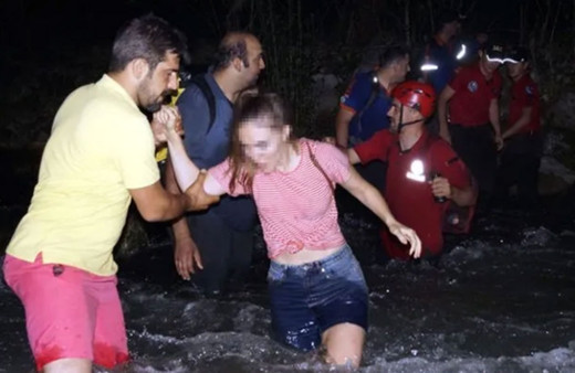 Yer Gökbük Koyu! 4 öğretmeni kurtarma operasyonu