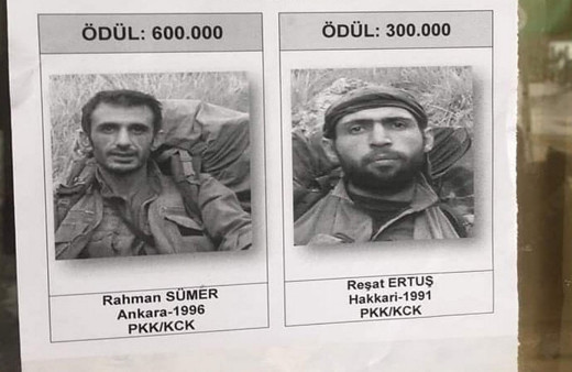 Karadeniz dağlarında JÖH'ler 'Rojhat' ve 'Rızgar'ın peşinde