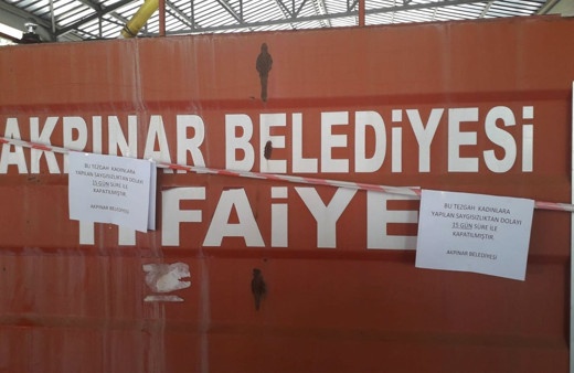 Kadına saygısızca davranan esnafa kapatma cezası verildi