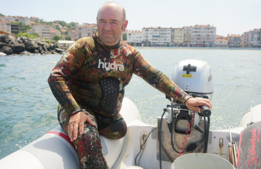 21 yıl önce bacağını kaybetmişti! Dalış tutkusu ile yaşama tutundu