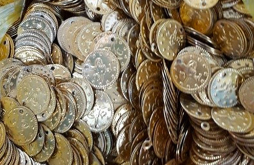 Erzurum'da 3 bin 200 altın sikke ele geçirildi