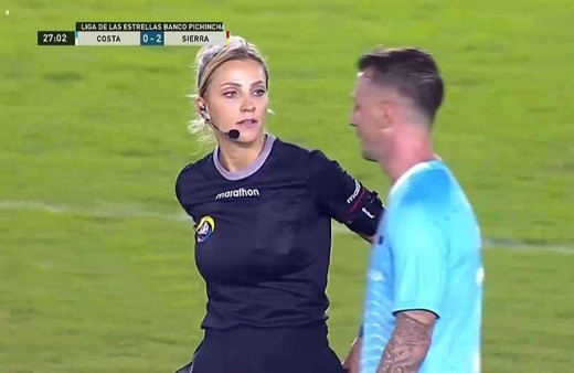 Brezilyalı hakem Fernanda Colombo sosyal medyayı salladı Türkiye'den davet aldı