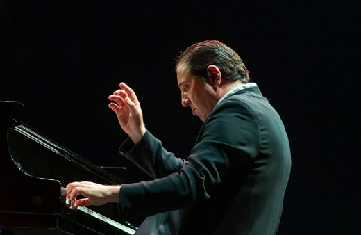 Fazıl Say Antalya'da Akra Caz Festivali'nde dinleyenlerle buluştu