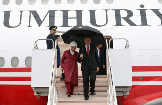 Cumhurbaşkanı Recep Tayyip Erdoğan Japonya'ya geldi