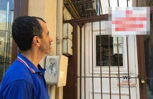 Giderlerini karşılayamayan umumi tuvalet iflas etti