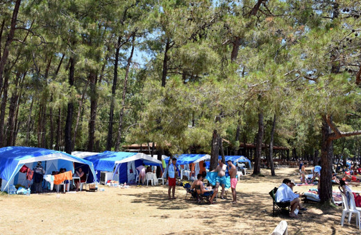 Marmaris'te 8 liraya tatil imkanı! 4 kişilik çadırın fiyatı bile oldukça uygun