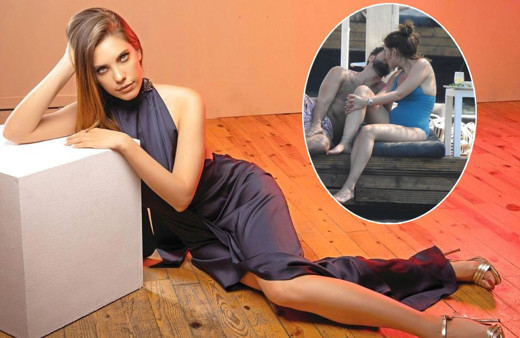 Yasak Elma'nın yıldızı Eda Ece basketbolcu sevgilisiyle dudak dudağa