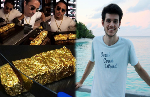 Nusret'in hilesini Orkun Işıtmak ortaya çıkardı! Bakın altın kaplamalı et nasıl yapılıyormuş