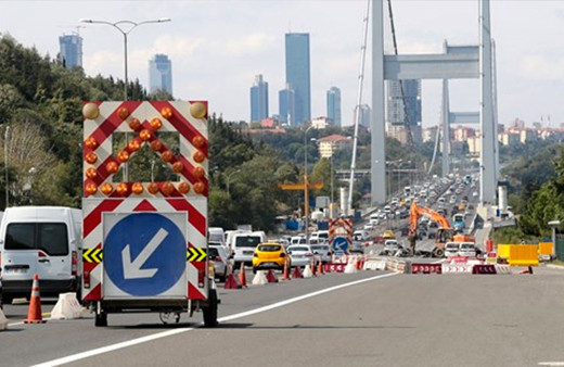 İstanbul'a sevindiren haber! FSM'de son kat asfalt çalışmasına geçildi