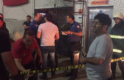 Kırşehir'de 10 yaşındaki çocuğun asansörde feci ölümü