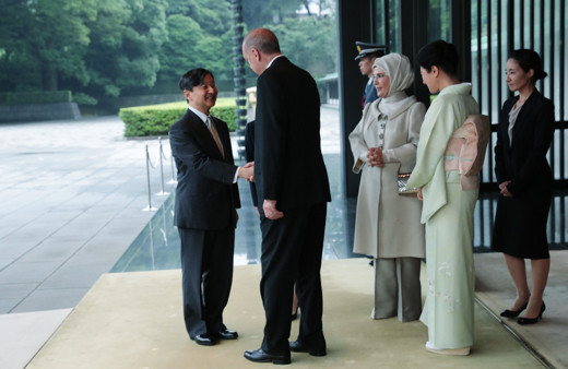 Cumhurbaşkanı Erdoğan, Japonya İmparatoru Naruhito ile görüştü