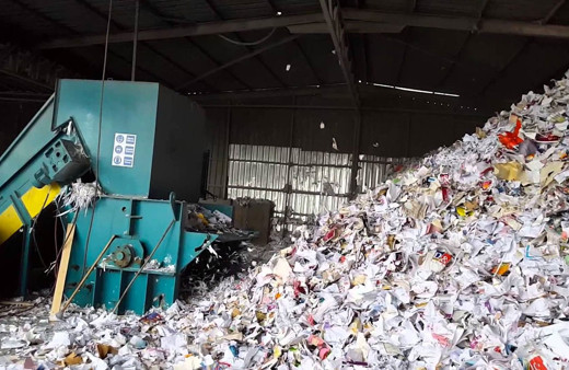 İzmit’te ayda 600 ton kağıt geri dönüşüm için toplanıyor