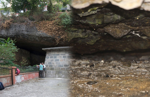 Ayasofya'da mağara keşfedildi! Kemikler bulundu