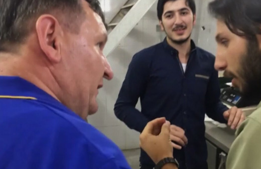 Suriyeli tatlıcının duygulandıran görüntüleri