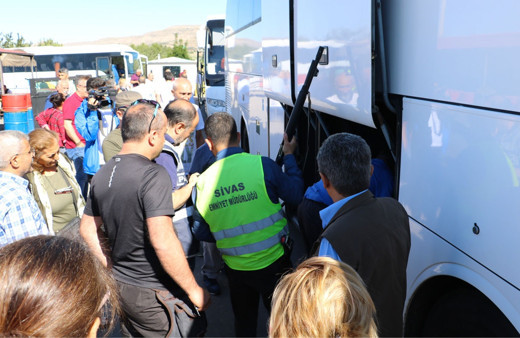 Sivas'ta yoğun güvenlik önlemleri alındı