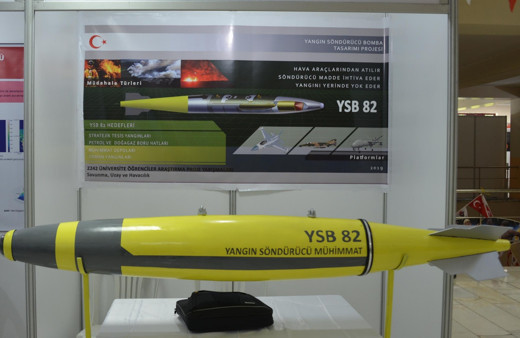 Mühendis adayı genç yangın söndürme bombası icat etti