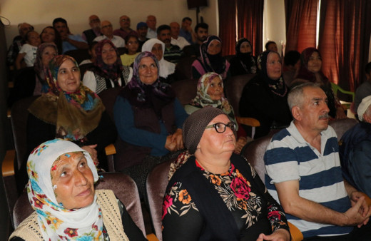 Amasya'da eski köy okulu sinema salonu oldu