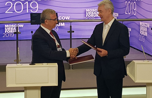 Mansur Yavaş Moskova'da mevkidaşının onur konuğu oldu