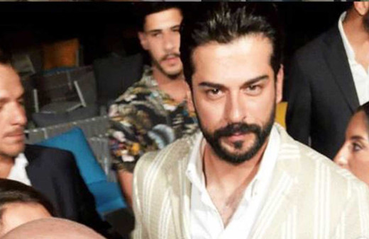 Beyrut'ta Burak Özçivit izdihamı yaşandı