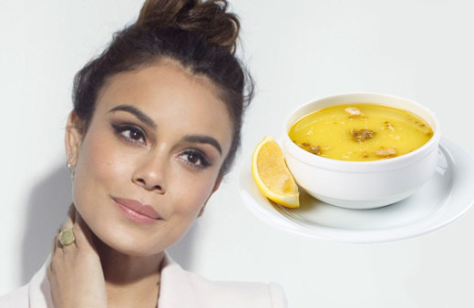 Hollywood yıldızı Nathalie Kelley paça çorbasına bayıldı