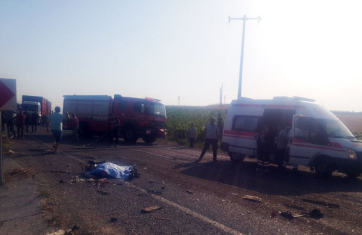 Manisa Salihli'de zincirleme kaza 6 ölü 20 yaralı