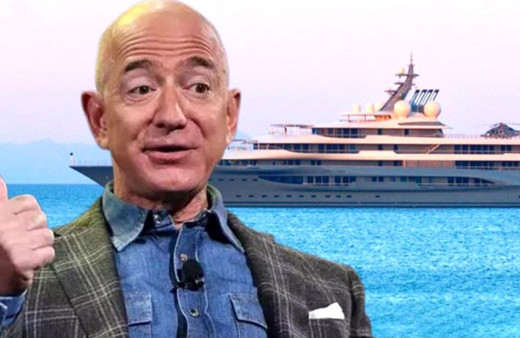 Cennet koylarını helikopterle gezdi! Bezos'un Türkiye tatili devam ediyor!