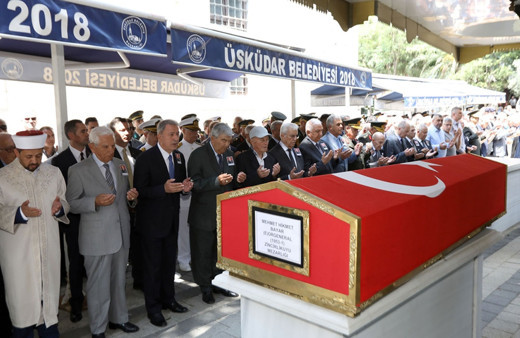 Akar ve komuta kademesinden Orgeneral Mehmet Hikmet Bayar veda