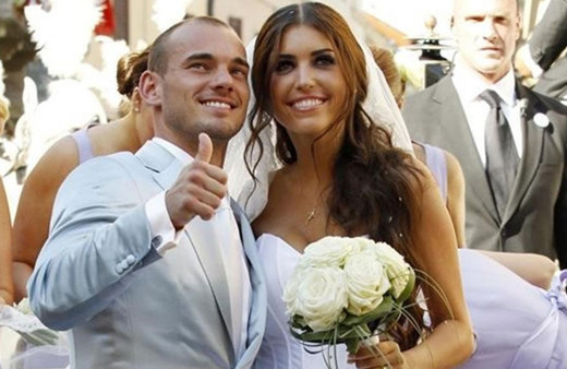 Sneijder eski eşine servet ödeyecek