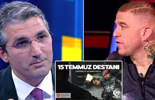 Gökhan Özoğuz-Nedim Şener tartışması alevleniyor! Halisdemir'in afişini paylaştı