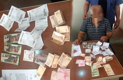 Dilencinin cebinden çıkanlar herkesi şaşırttı