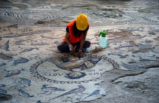 Otel inşaatı esnasında ortaya çıkmıştı beş dönemin izlerini taşıyor