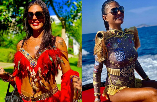 Süreyya Yalçın'ın bikini altı çizme kombini olay! Takipçileri topa tuttu