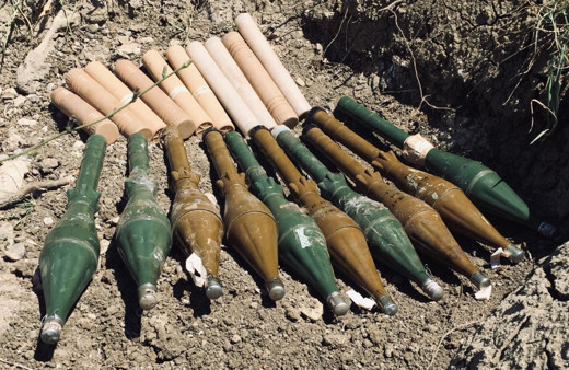 Herekol Dağı'nda PKK'nın cephaneliği bulundu