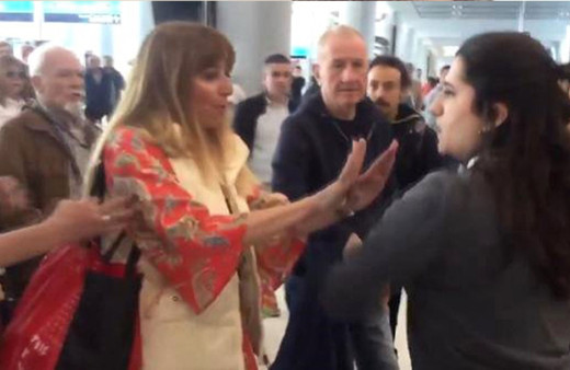 Havalimanı personeline hakarete 3 yıl hapis istemi