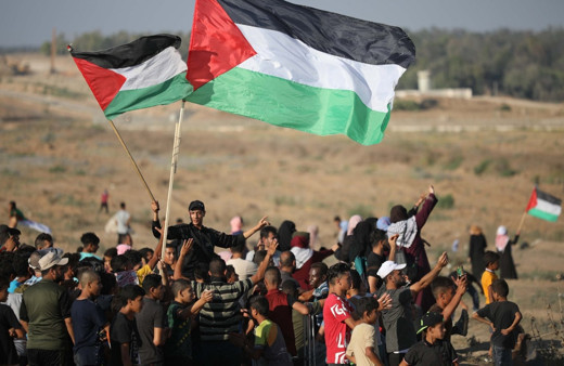 Gazze sınırındaki "Büyük Dönüş Yürüyüşü" gösterileri