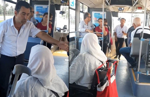 Antalya'da yaşlı teyze ile şoför tartıştı! Sosyal medya ikiye bölündü